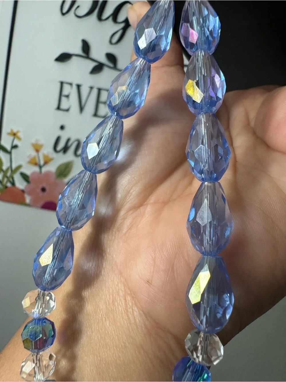 Handmade bling crystal